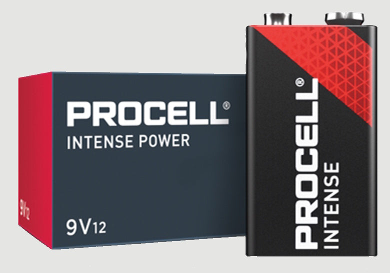 Procell Alkaline Battery 9V Size 12 Pack
