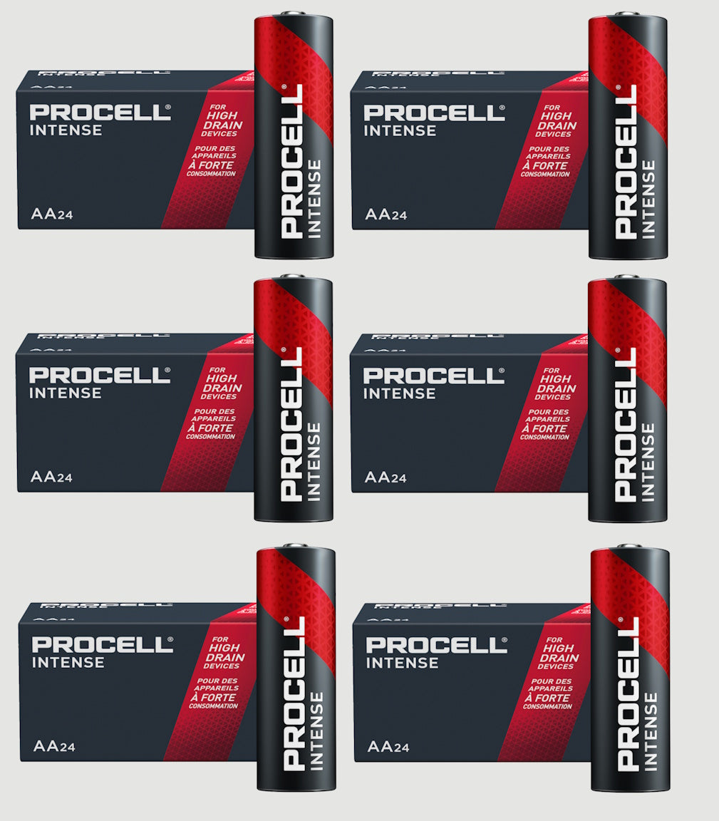 Procell Alkaline Battery 1.5V AA Size 144 Pack