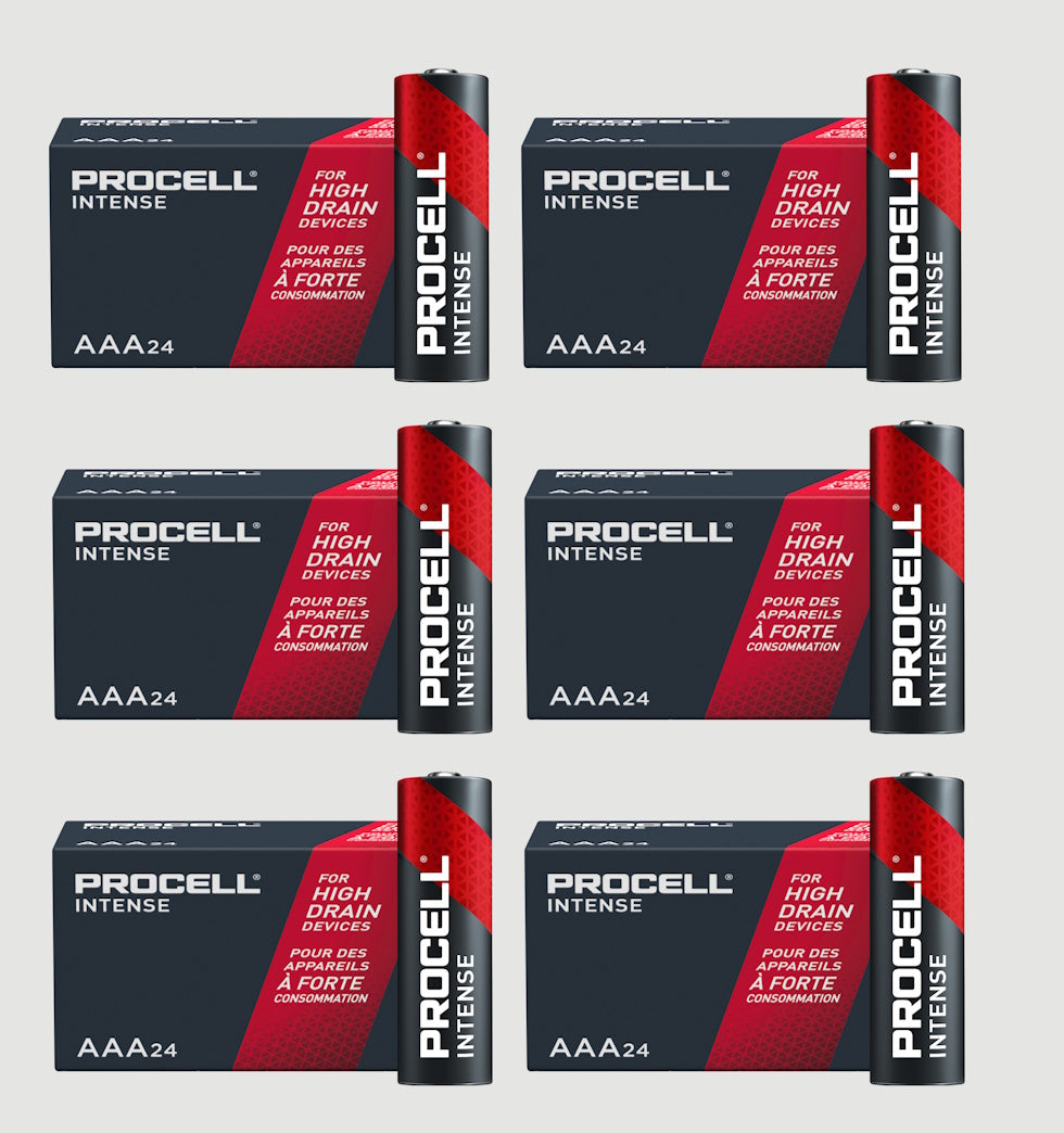 Procell Alkaline Battery 1.5V AAA Size 144 Pack