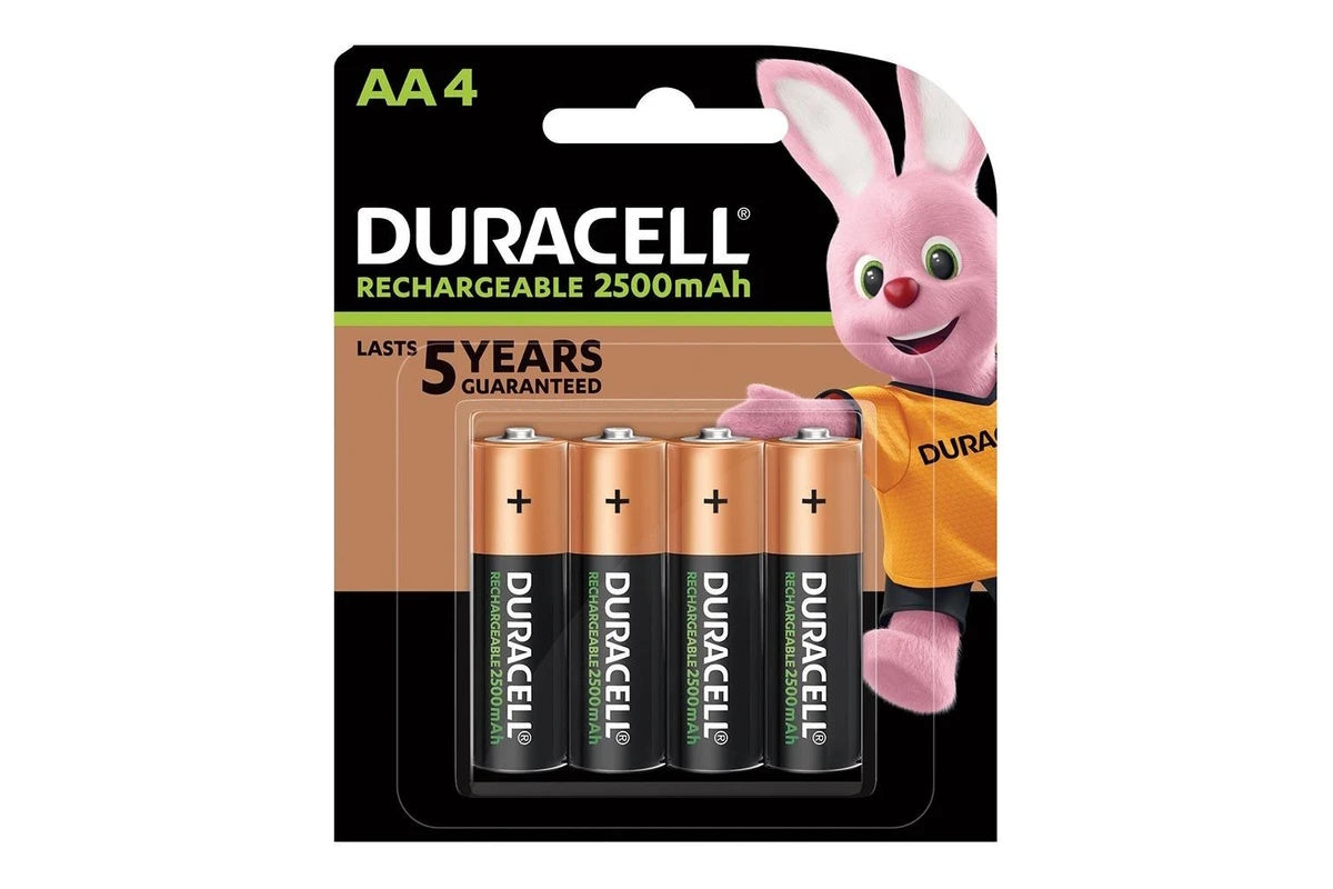 Duracell NiMH Battery 1.5V AA Size Rechargeable 24 Pack