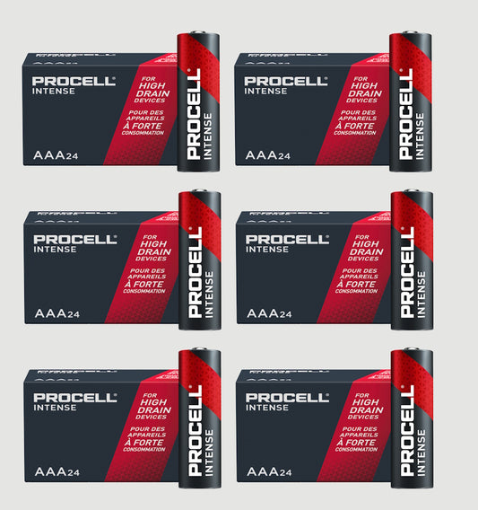 Procell Alkaline Battery 1.5V AAA Size 144 Pack
